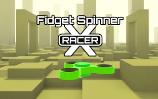 Fidget Spinner X Racer game cover