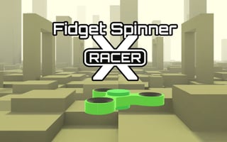 Fidget Spinner X Racer game cover