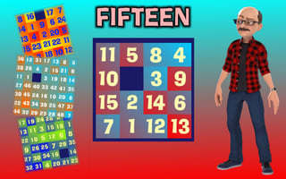 Fifteen Online puzzle Games on taptohit.com