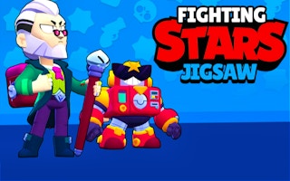 Fighting Stars Jigsaw game cover