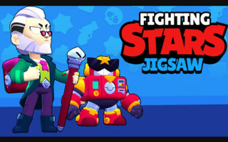 Fighting Stars Jigsaw game cover