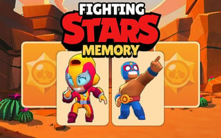 Fighting Stars Memory game cover