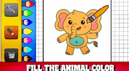 Fill The Animal Color