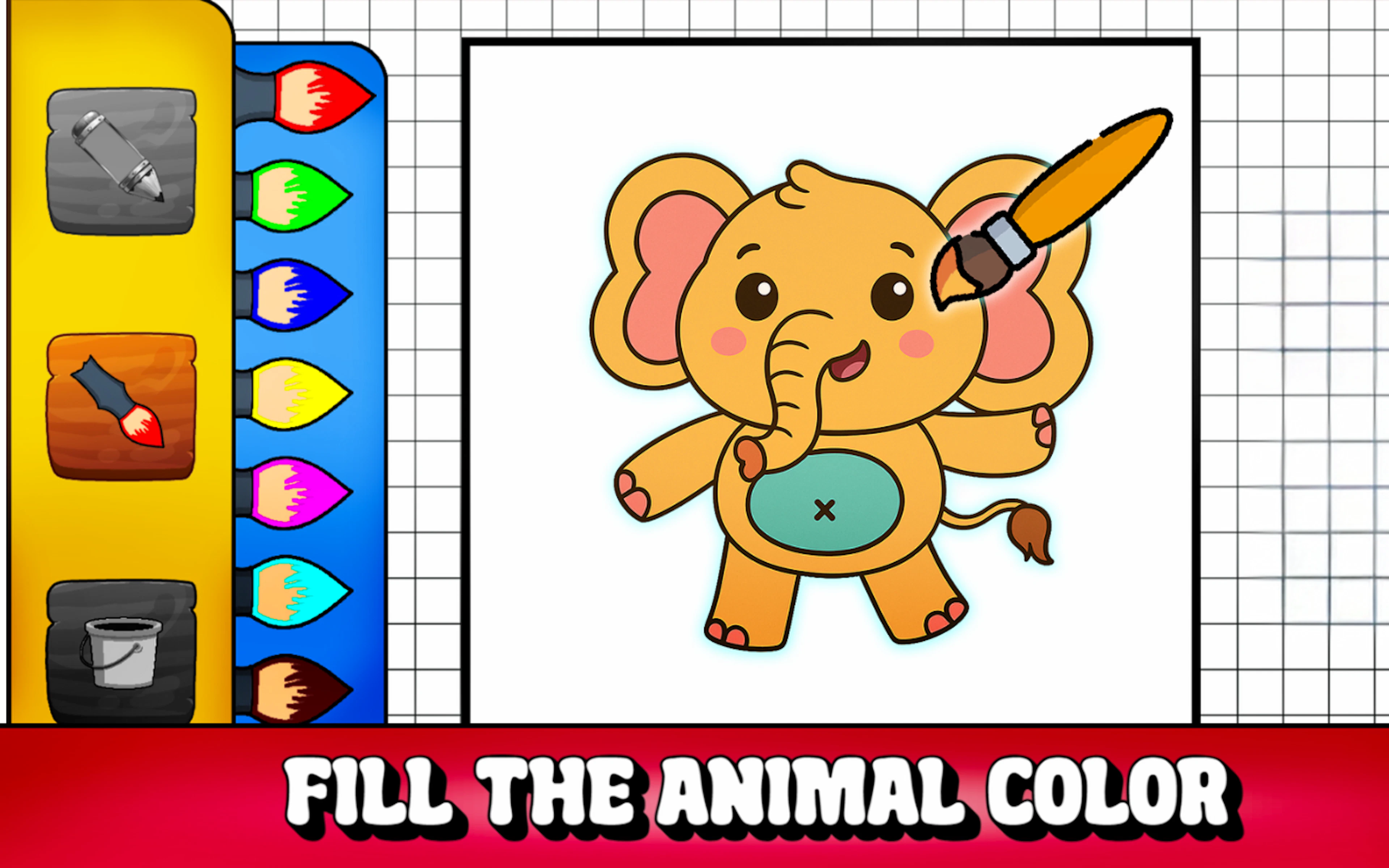 Fill The Animal Color