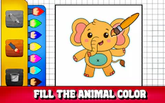 Fill The Animal Color