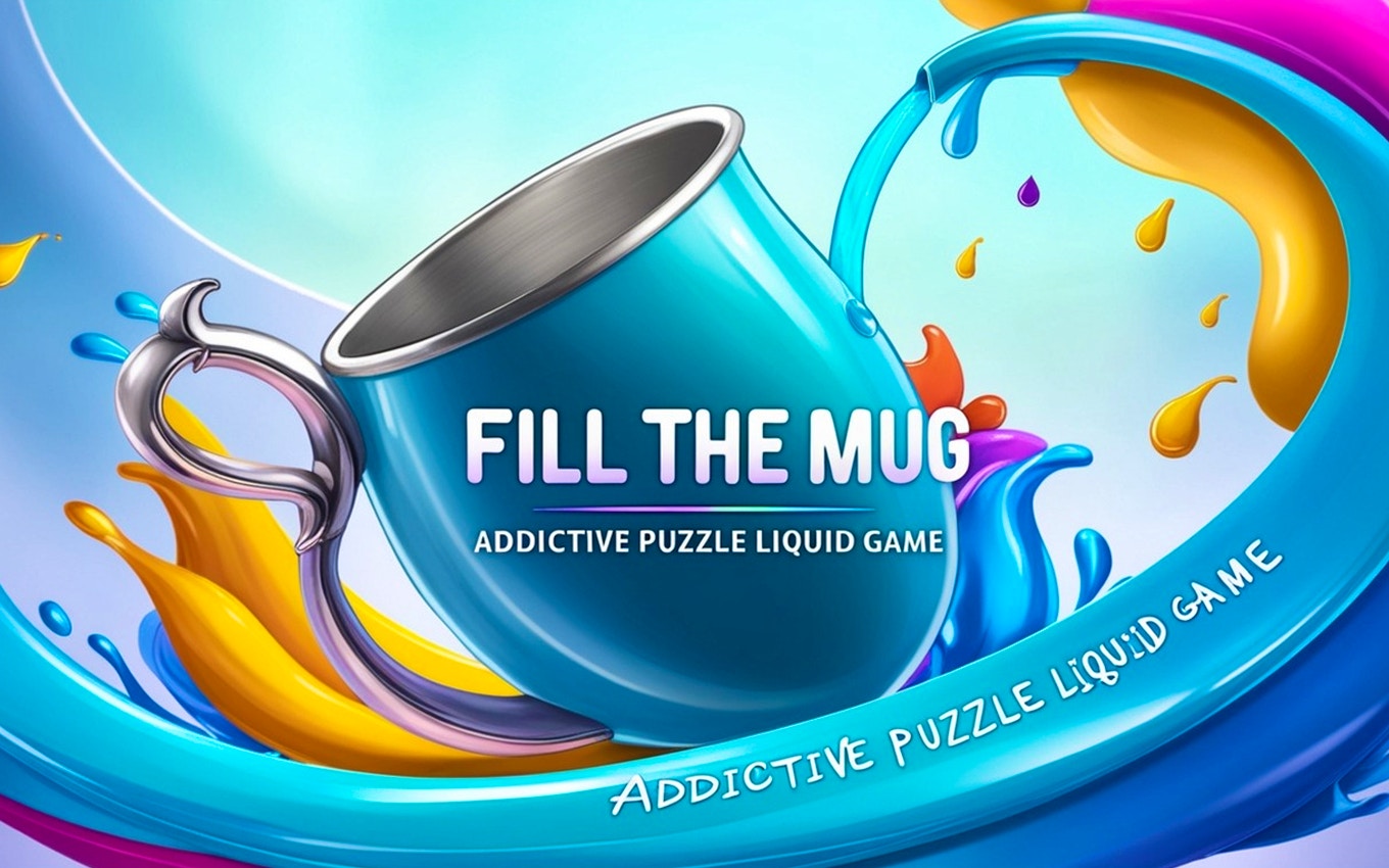 Fill the Mug Addictive Puzzle Liquid Game