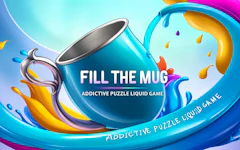 Fill the Mug Addictive Puzzle Liquid Game