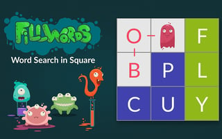 Fillwords: Word Search in Square