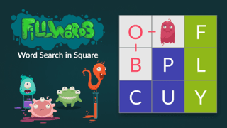 Fillwords: Word Search In Square game cover