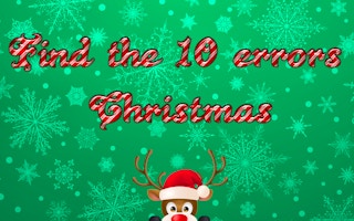 Find 10 Errors - Christmas game cover