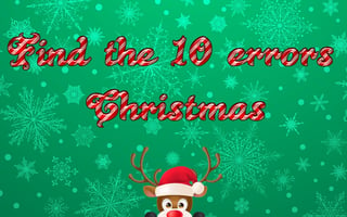 Find 10 Errors - Christmas game cover