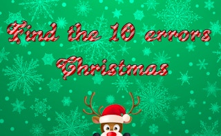 Find 10 Errors - Christmas game cover