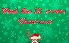Find 10 errors - CHRISTMAS