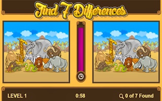 Find 7 Differences Game