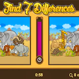 Find 7 Differences Game