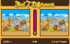 Find 7 Differences Game