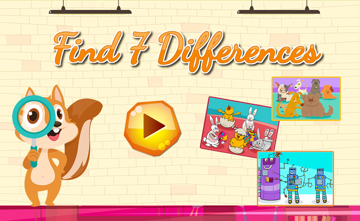 Play Find 7 Differences — free online Kids game