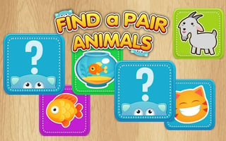 Find A Pair Animals game cover