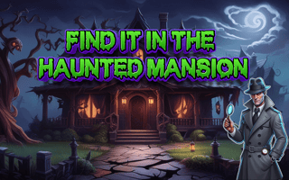 Find It In The Haunted Mansion game cover