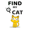 Find my cat banner