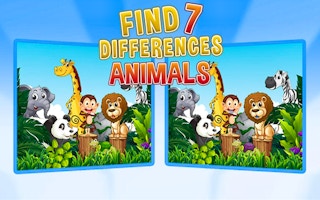 Find Seven Differences Animals game cover