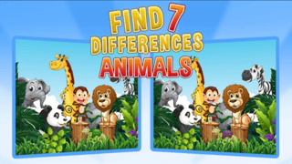 Find Seven Differences Animals game cover