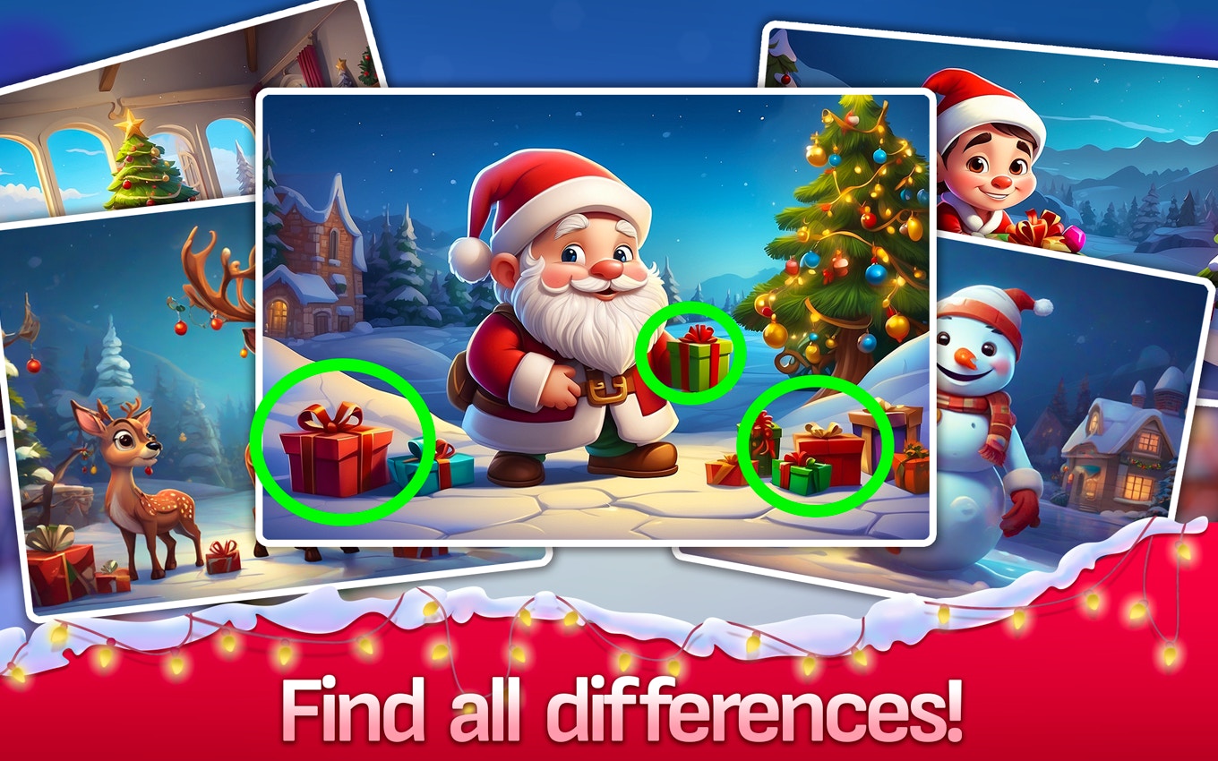 Find the Difference Merry Christmas