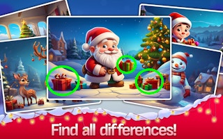 Find The Difference Merry Christmas