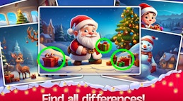 寻找不同：圣诞快乐 (Find the Difference Merry Christmas)