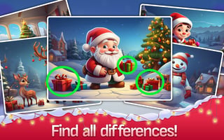 Find The Difference Merry Christmas game cover