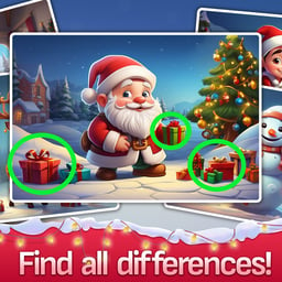 Juega gratis a Find the Difference Merry Christmas