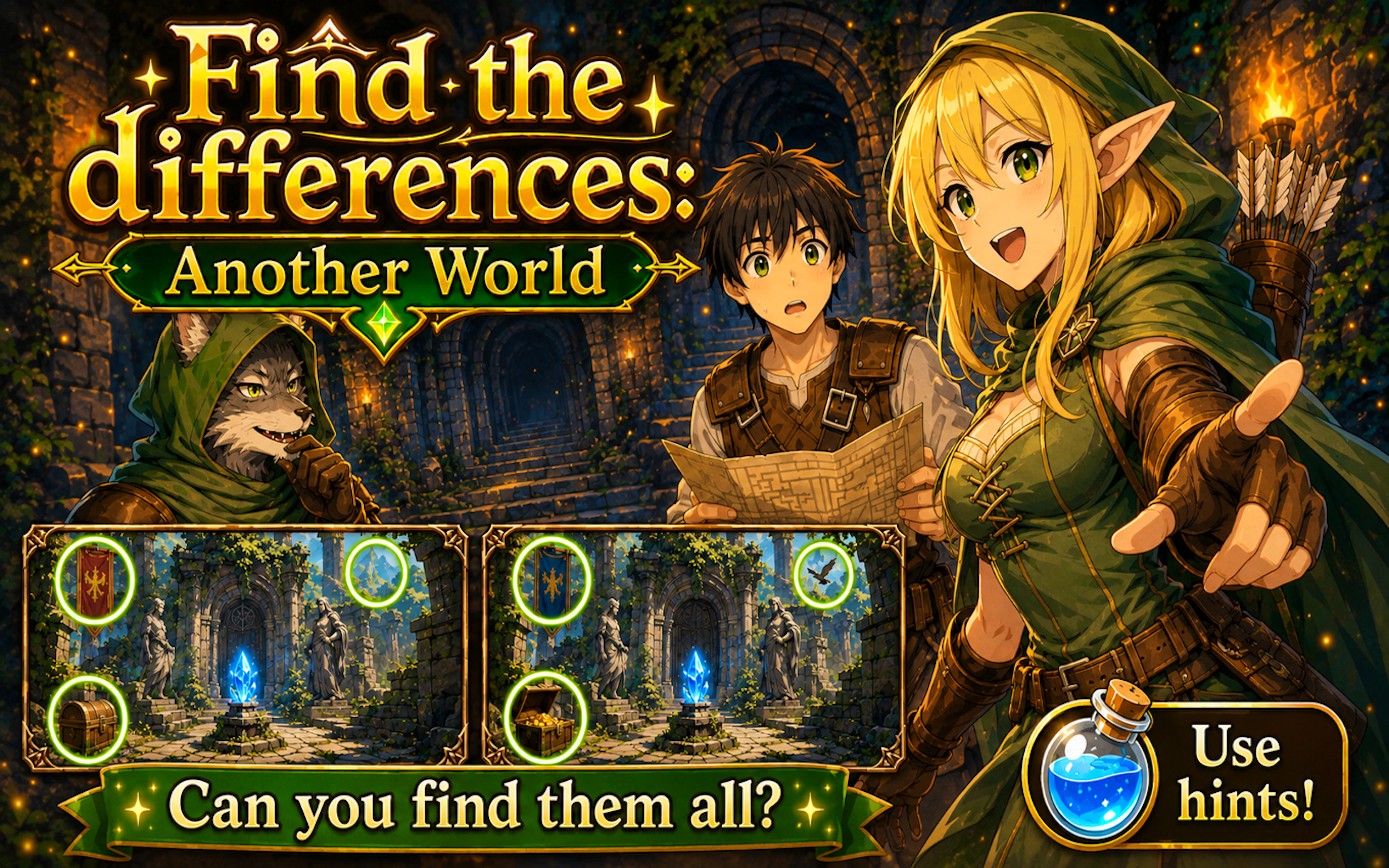 Find the differences - Another World