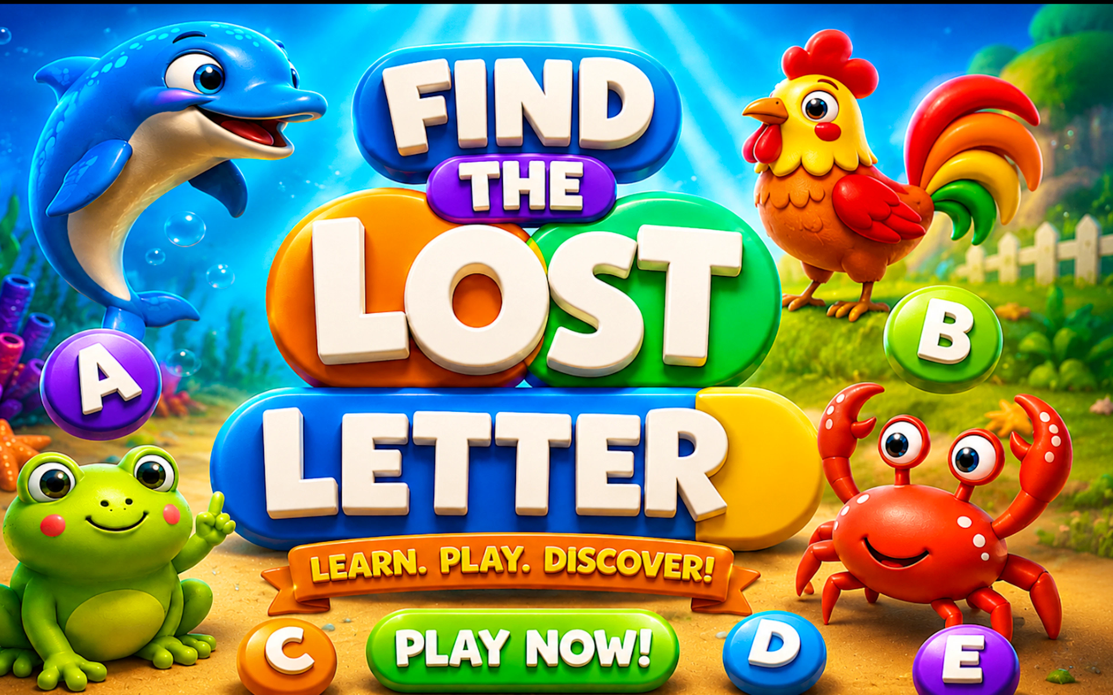 Find the Lost Letter 3D