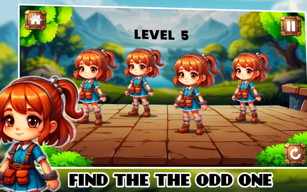 Play Find The Odd One — free online Educational game