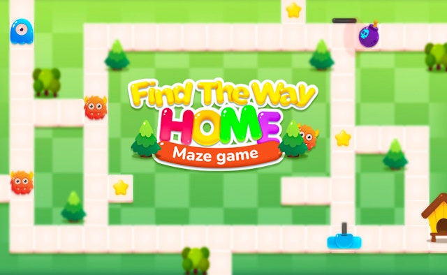 Find The Way Home Maze