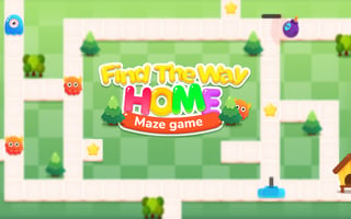 Find The Way Home Maze game cover