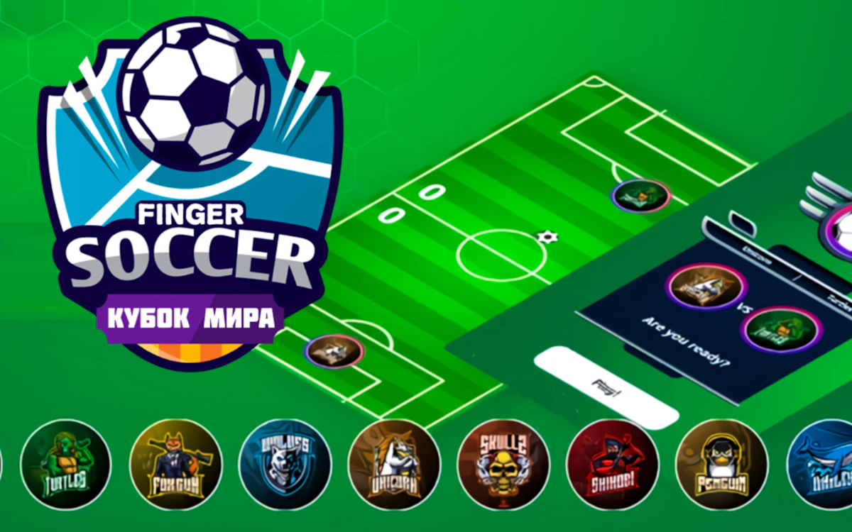 Play Finger Soccer - World Cup 2022 — free online Sports game