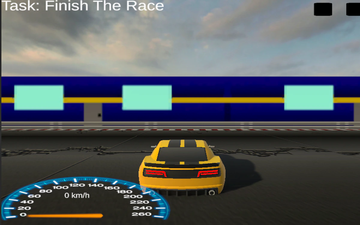 Play Finish the Race — free online Car game
