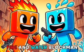 Fire And Water Blockman game cover