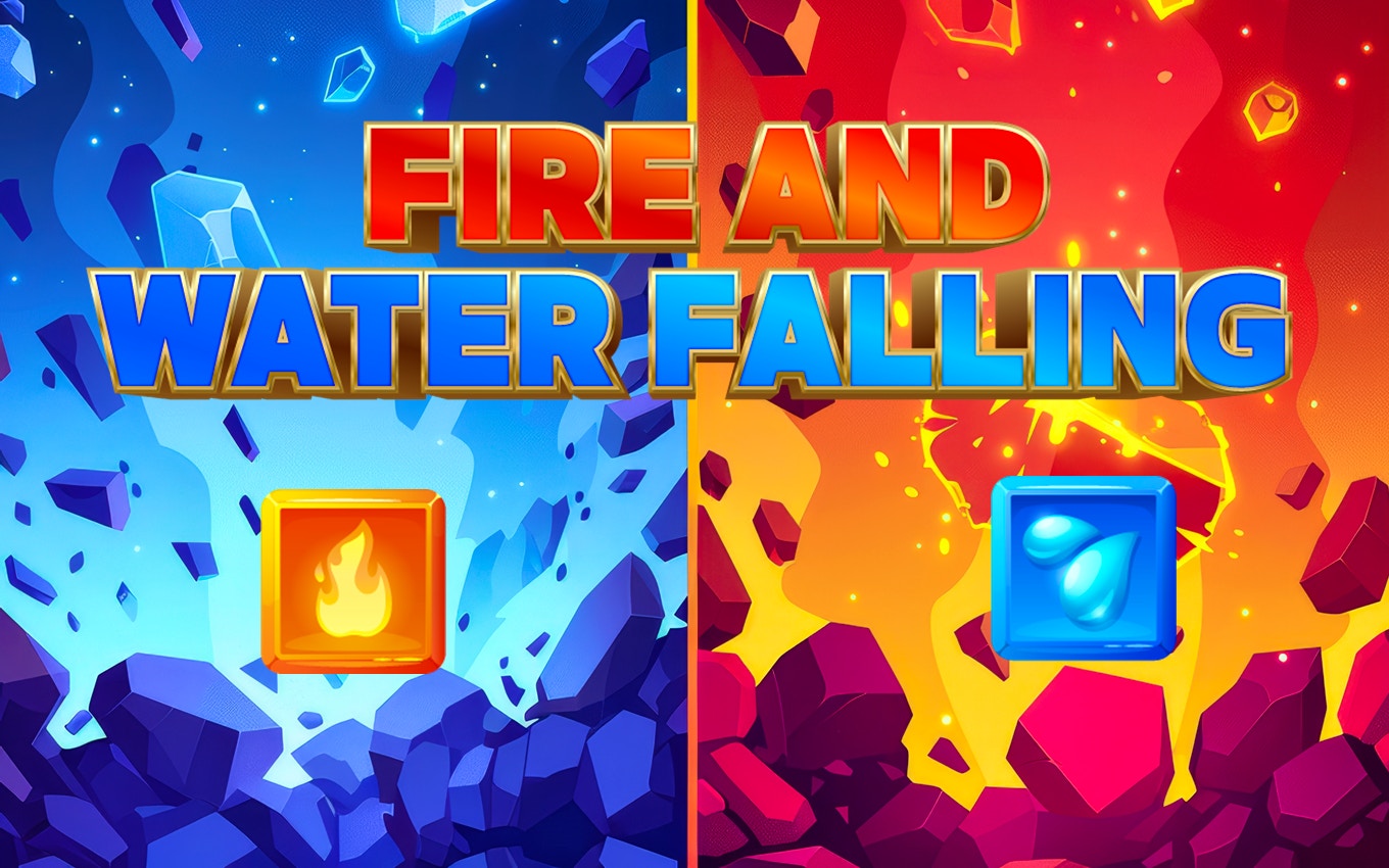 Fire And Water Falling