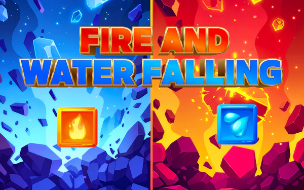 Fire And Water Falling