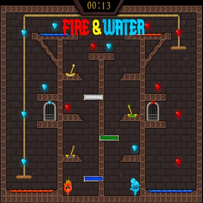 Fire and Water By Gamepix