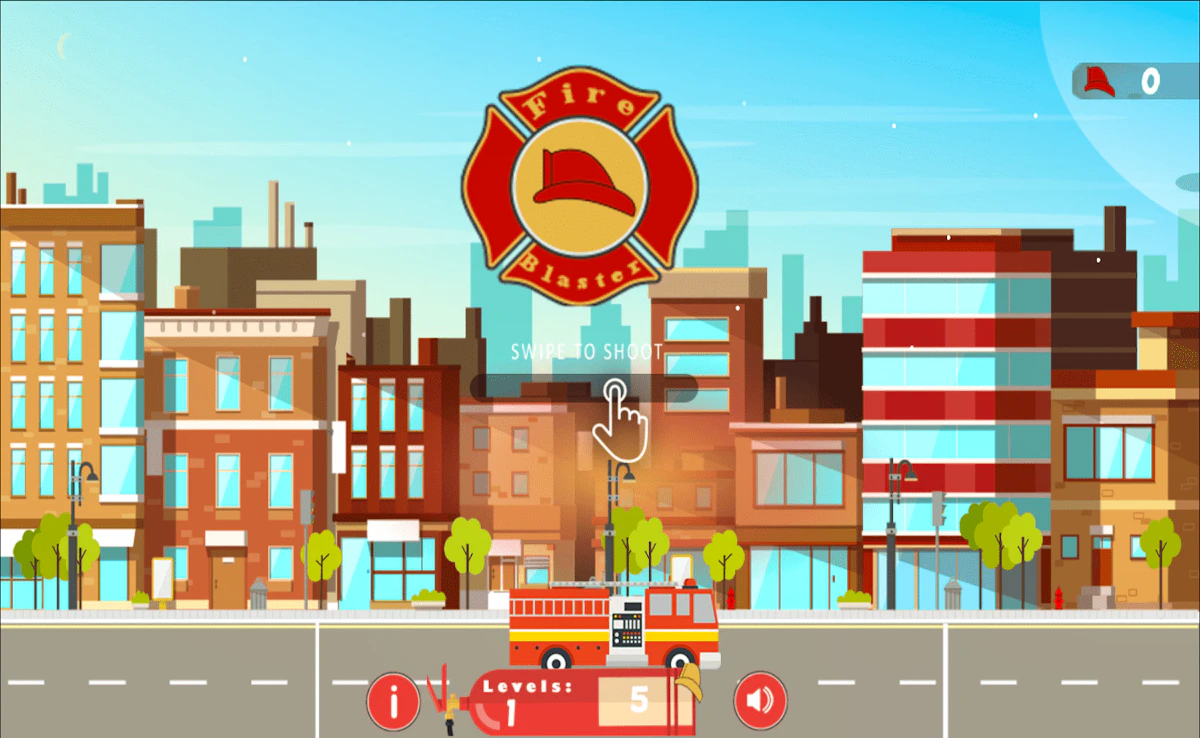 Play Fire Blaster — free online Adventure game