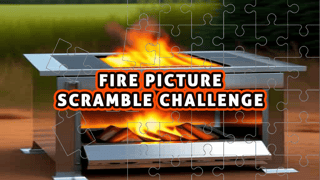 Fire Picture Scramble Challenge game cover