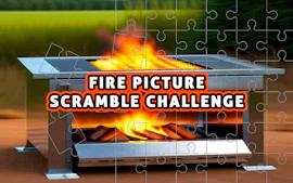 Fire Picture Scramble Challenge