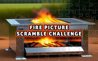 Fire Picture Scramble Challenge game cover