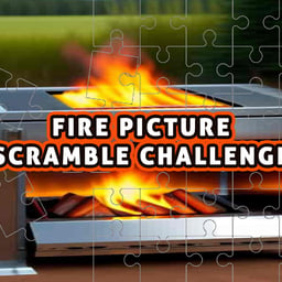 Juega gratis a Fire Picture Scramble Challenge