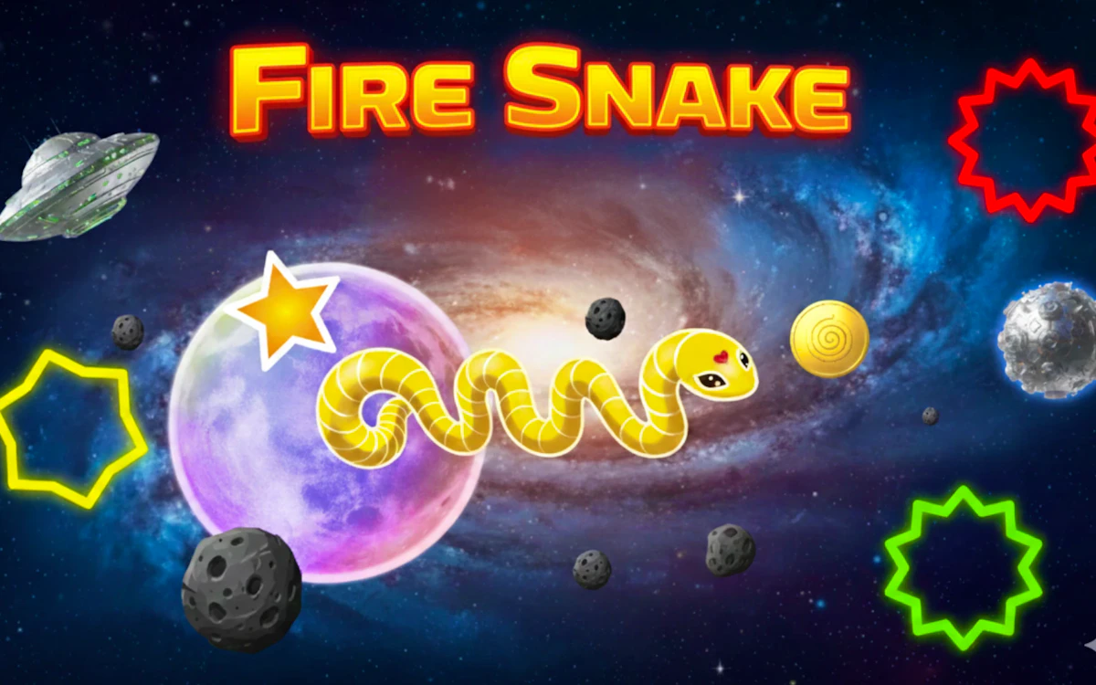 Play Fire Snake — free online Snake game