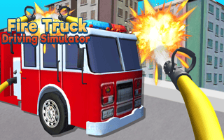 Fire Truck Driving Simulator game cover