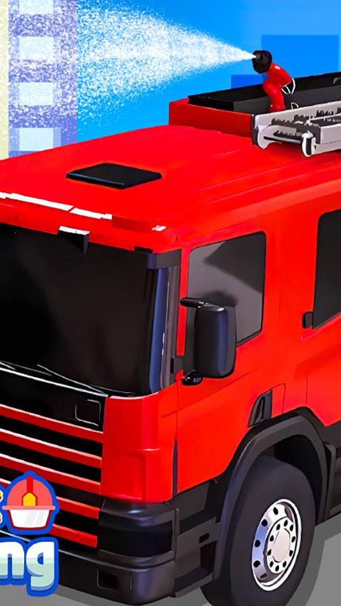 Fire Truck Rescue Driving